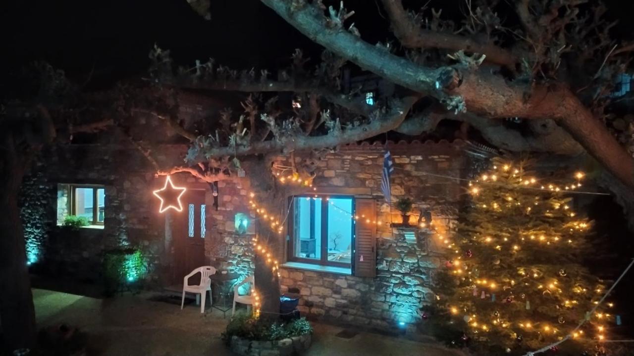 "The Stone" Appartement Agios Vlasios  Buitenkant foto