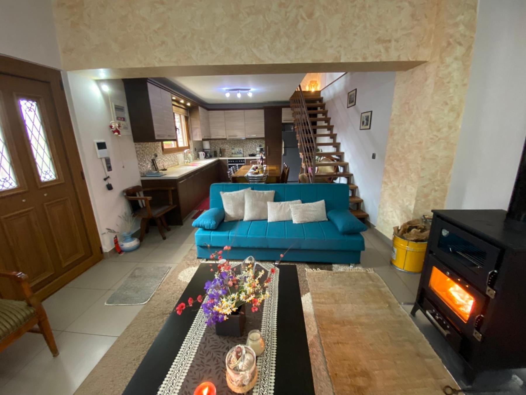 "The Stone" Appartement Agios Vlasios  Buitenkant foto